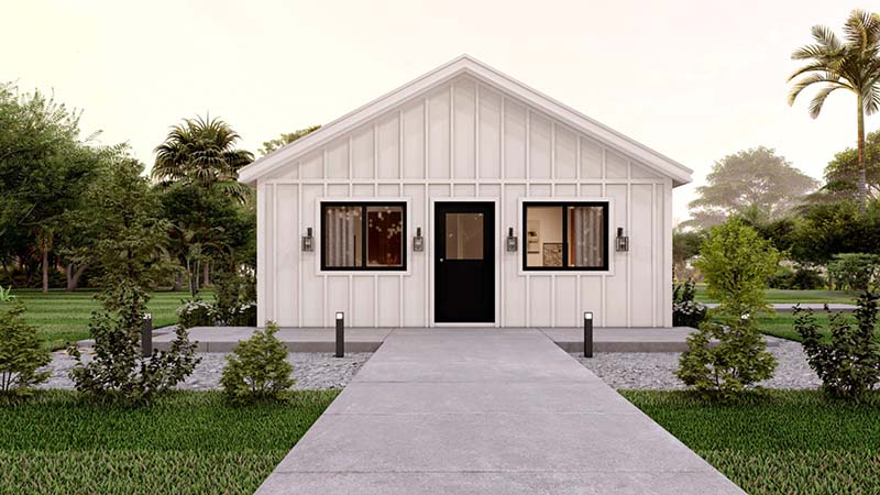 Detached backyard garden suite build in Hamilton