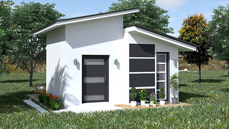 Modern Kitchen Design in Attached ADU Build