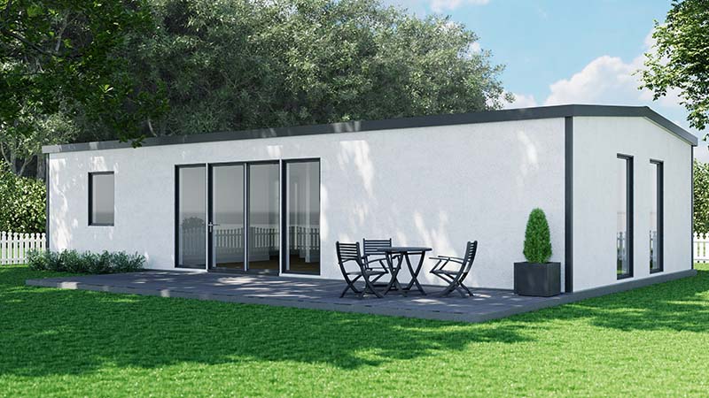 Detached garden suite building project in Hamilton