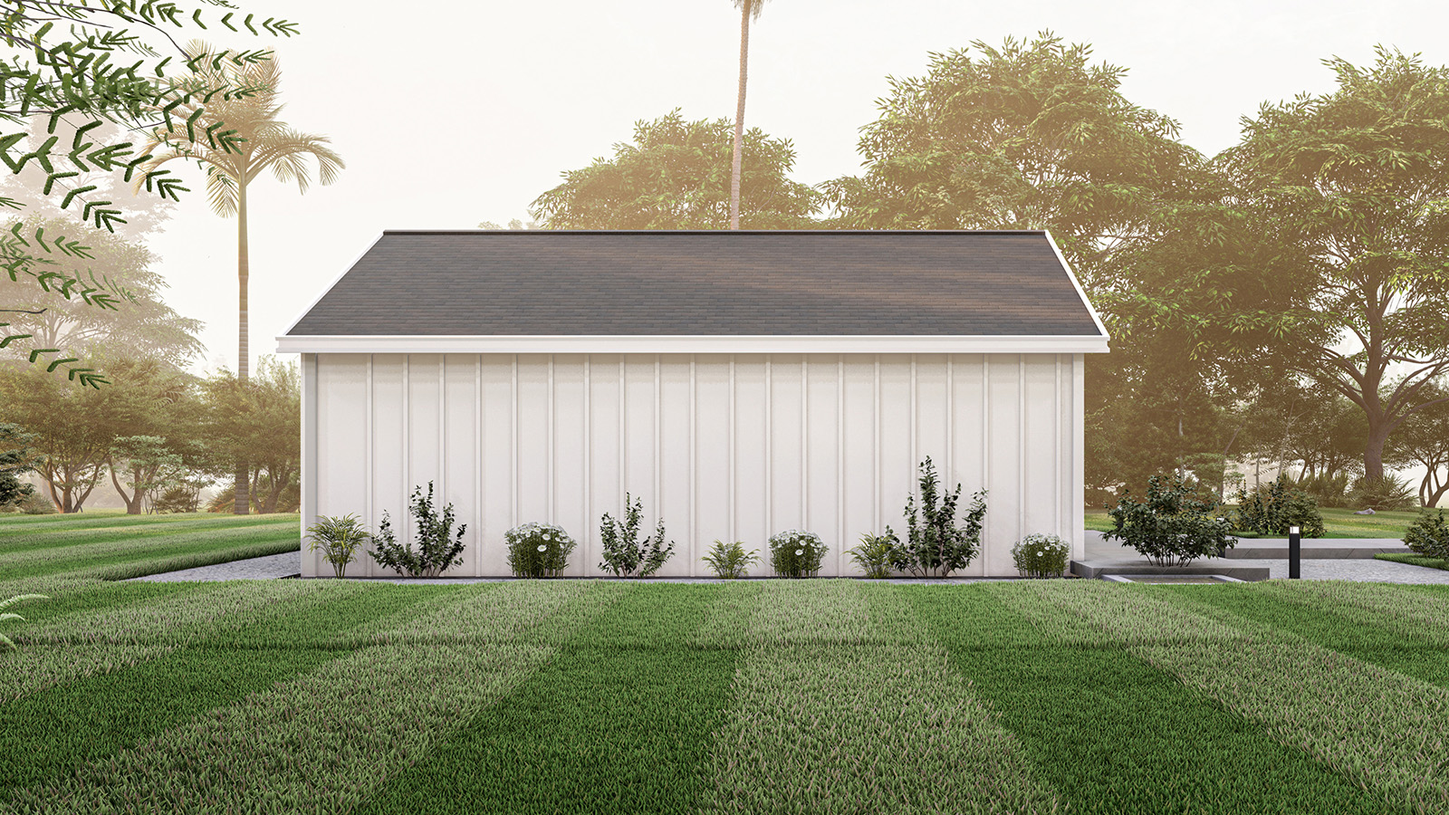 Model B 1 bedroom garden home spatial layout plan Hamilton